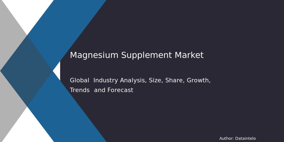 Magnesium Supplement Market Overview & Competitive Landscape 2032