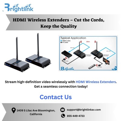 HDMI Wireless Extenders – Cut the Cords, Keep the Quality Profile Picture