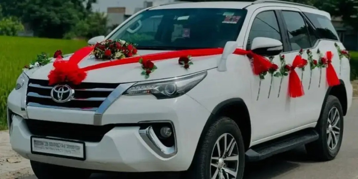 Premium looking car decoration service for wedding