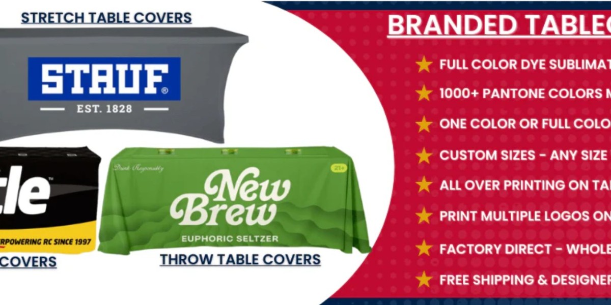 Tablecloth with Logo – Enhance Your Brand Visibility