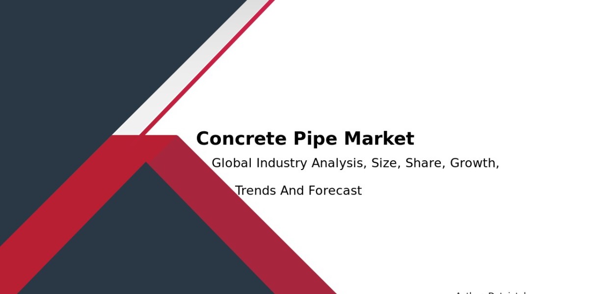 Concrete Pipe Market Forecast: Size & Industry Analysis 2032