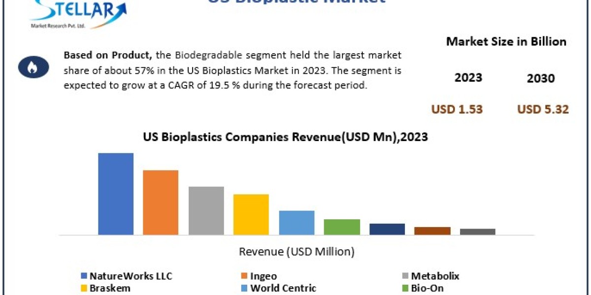 US Bioplastics Market	Metrics Matrix: Segmentation, Outlook, and Overview in Market Dynamics | 2024-2030