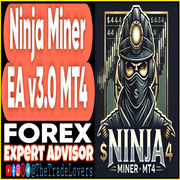 Ninja Miner EA v3.0 MT4 + Presets (Works on Build 1431+) | Forex Robot | MT4 Expert Advisor - The Trade Lovers