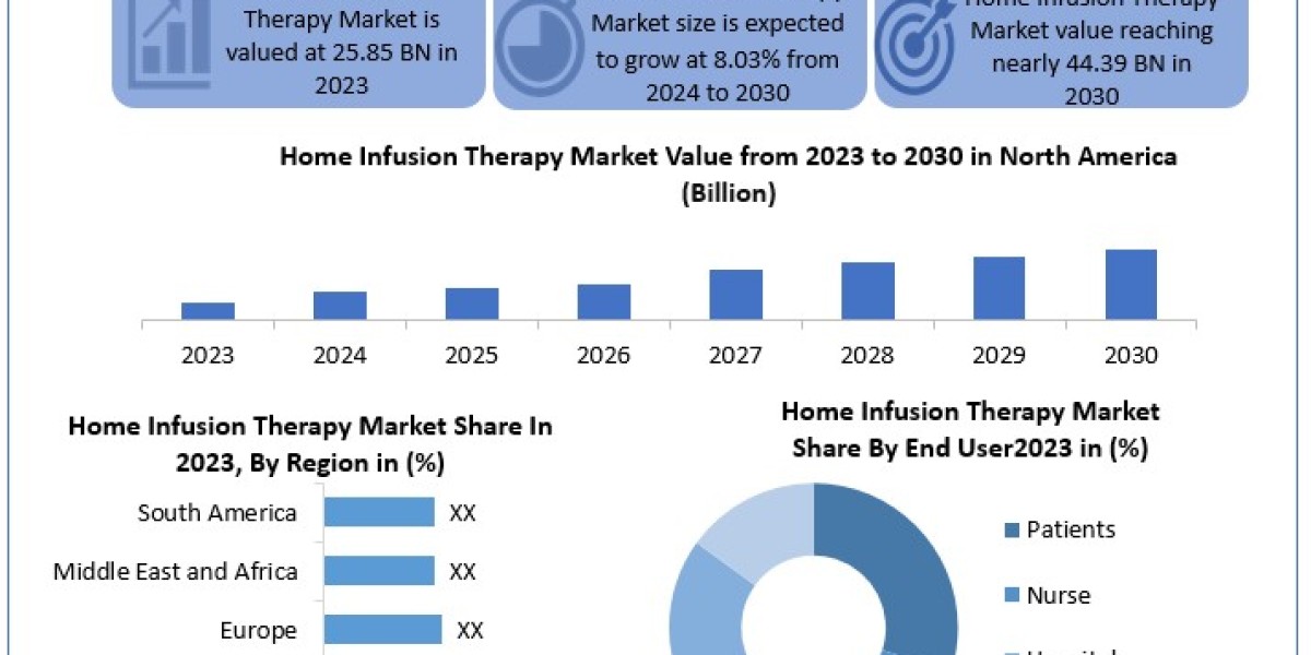 Home Infusion Therapy Market Segmentation, Revenue, Trends, Top Players Strategies and Forecast to 2030