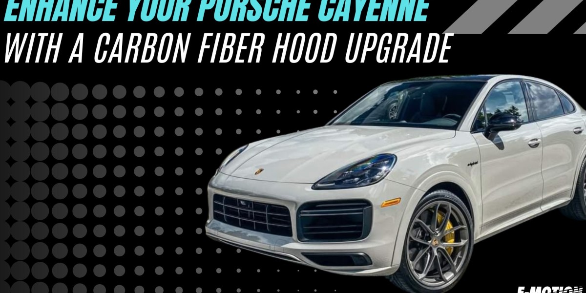 Enhance Your Porsche Cayenne with a Carbon Fiber Hood Upgrade