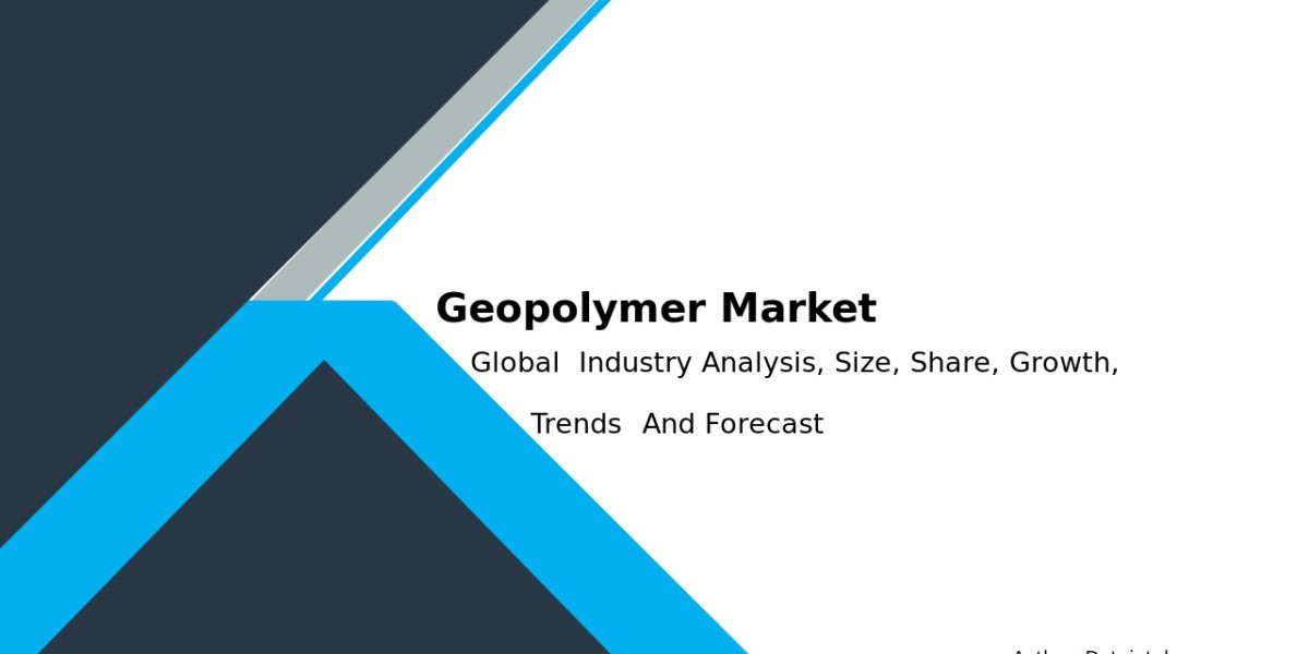 Market Research: Geopolymer Industry Trends 2032