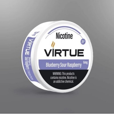 Virtue Nicotine Pouches Blueberry Sour Raspberry 6mg Profile Picture