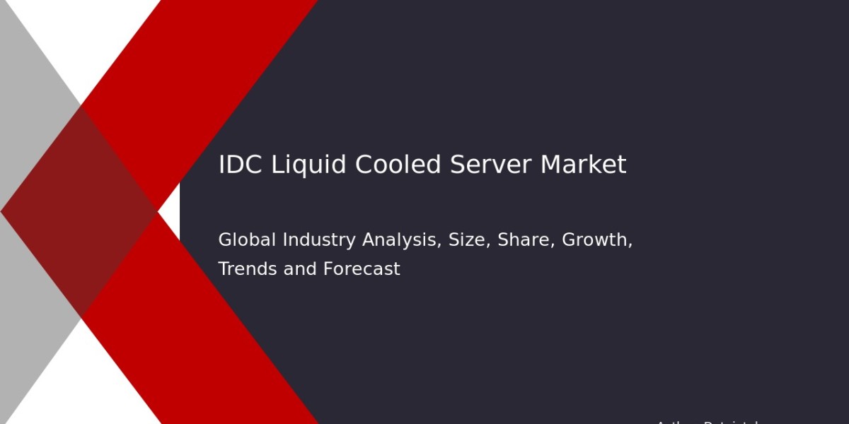 IDC Liquid Cooled Server Market: Competitor Insights 2032